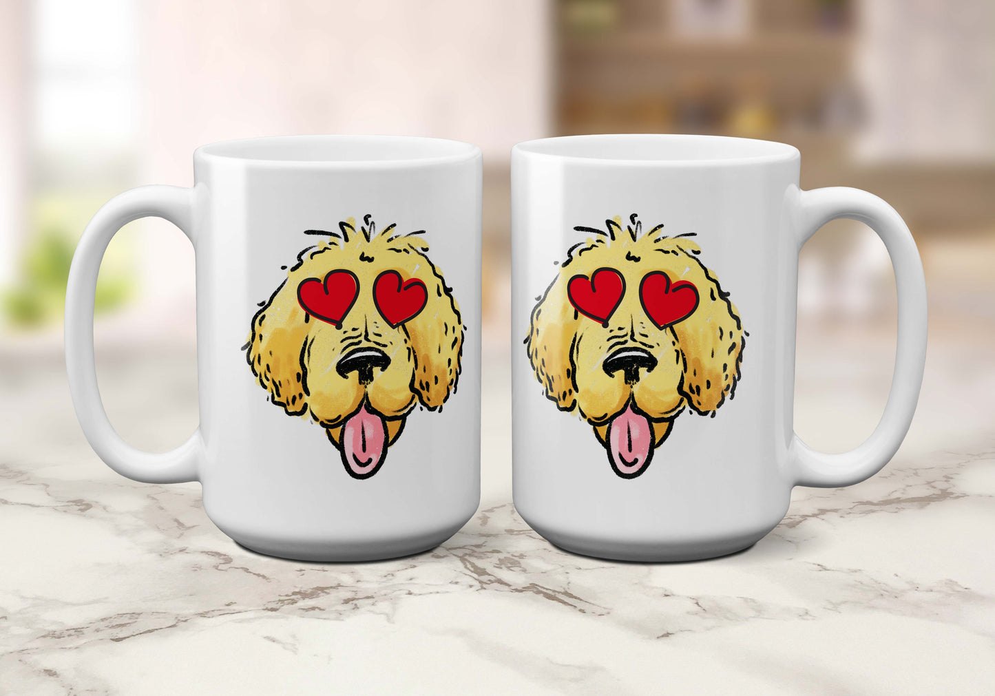 Puppy Love | Valentine's Day Coffee Mug - A. B. Newton and Company