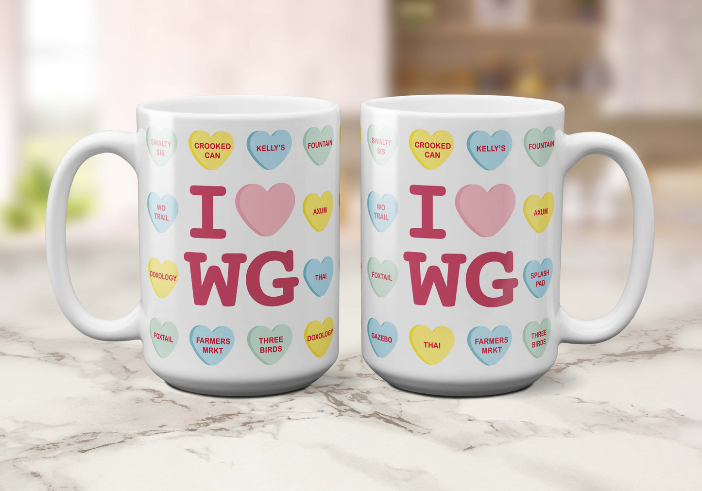 I Hear Winter Garden | Valentine's Day Coffee Mug - A. B. Newton and Company