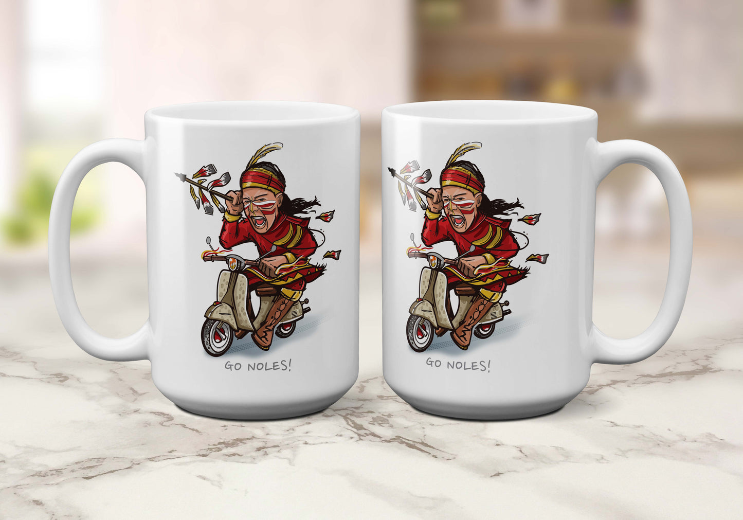 Noles Scooter | Coffee Mug - A. B. Newton and Company