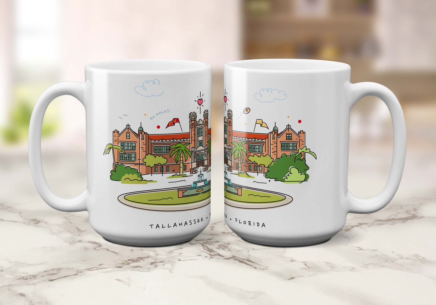 Westcott Fountain | Coffee Mug - A. B. Newton and Company