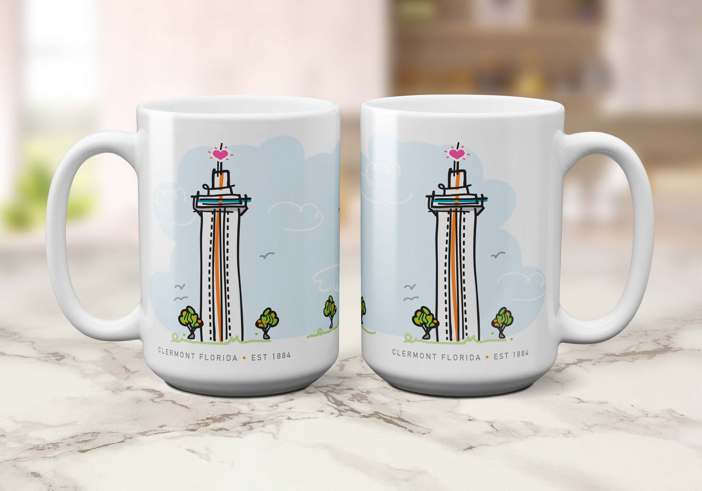 Citrus Tower Clermont FL Mug - A. B. Newton and Company