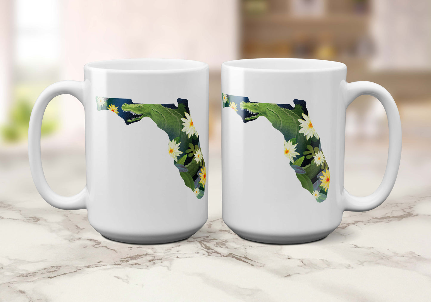 Florida Gator and Lilly | Coffee Mug - A. B. Newton and Company