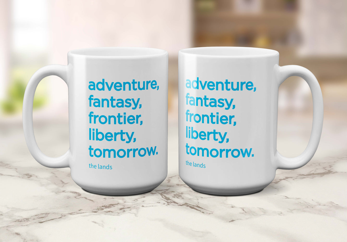 The Lands Kingdom List | Coffee Mug | Theme Park Series - A. B. Newton and Company