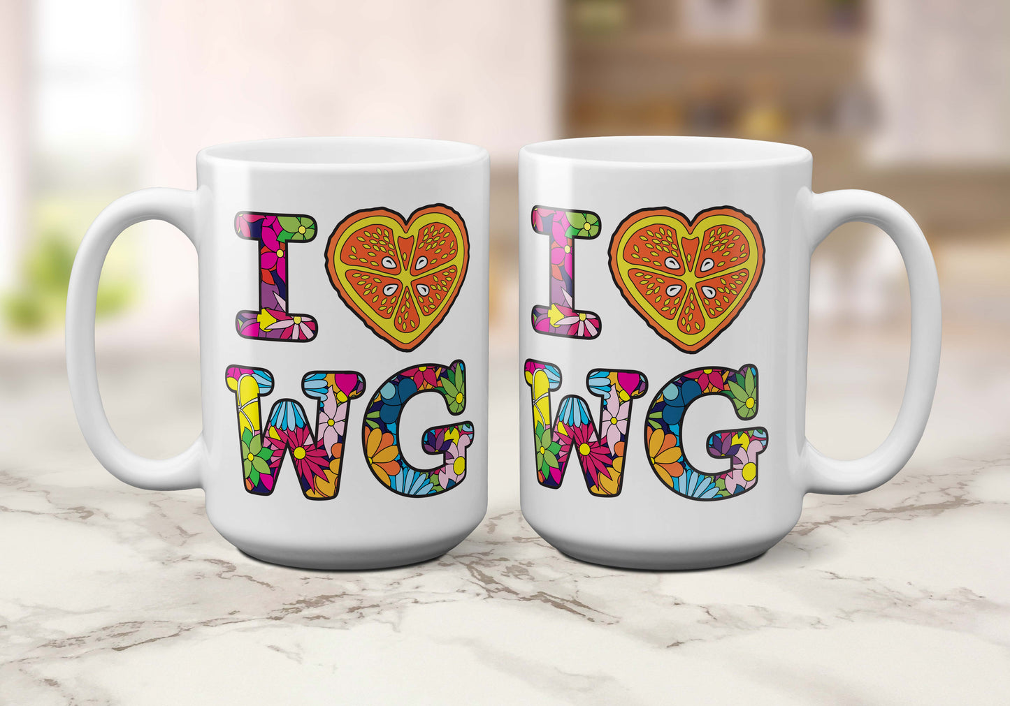 I Heart WG | Coffee Mug - A. B. Newton and Company