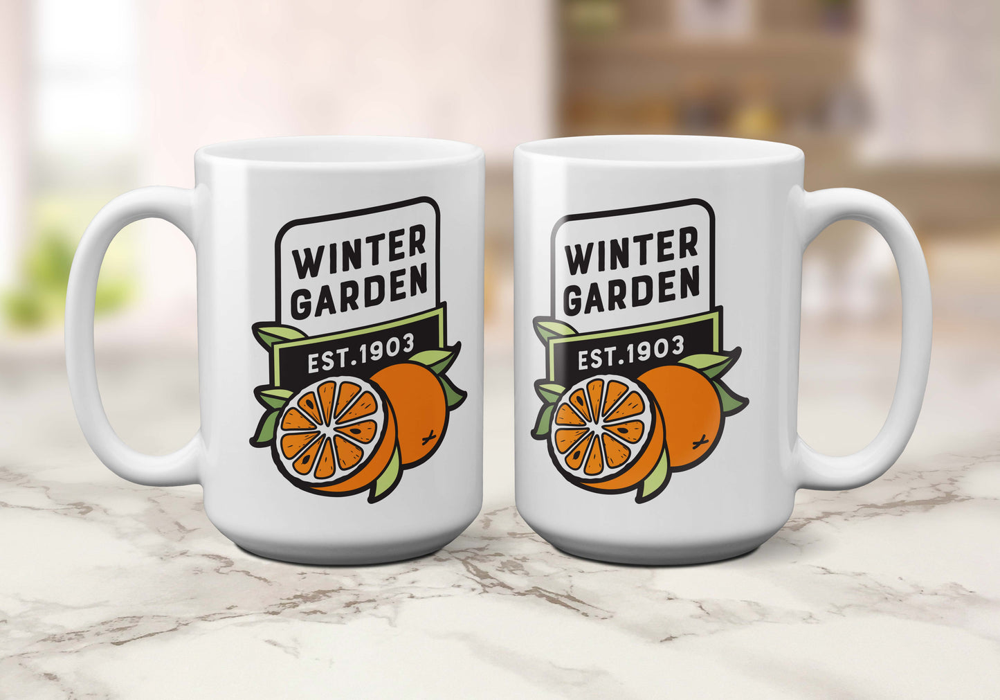 Winter Garden Florida Orange | Coffee Mug - A. B. Newton and Company