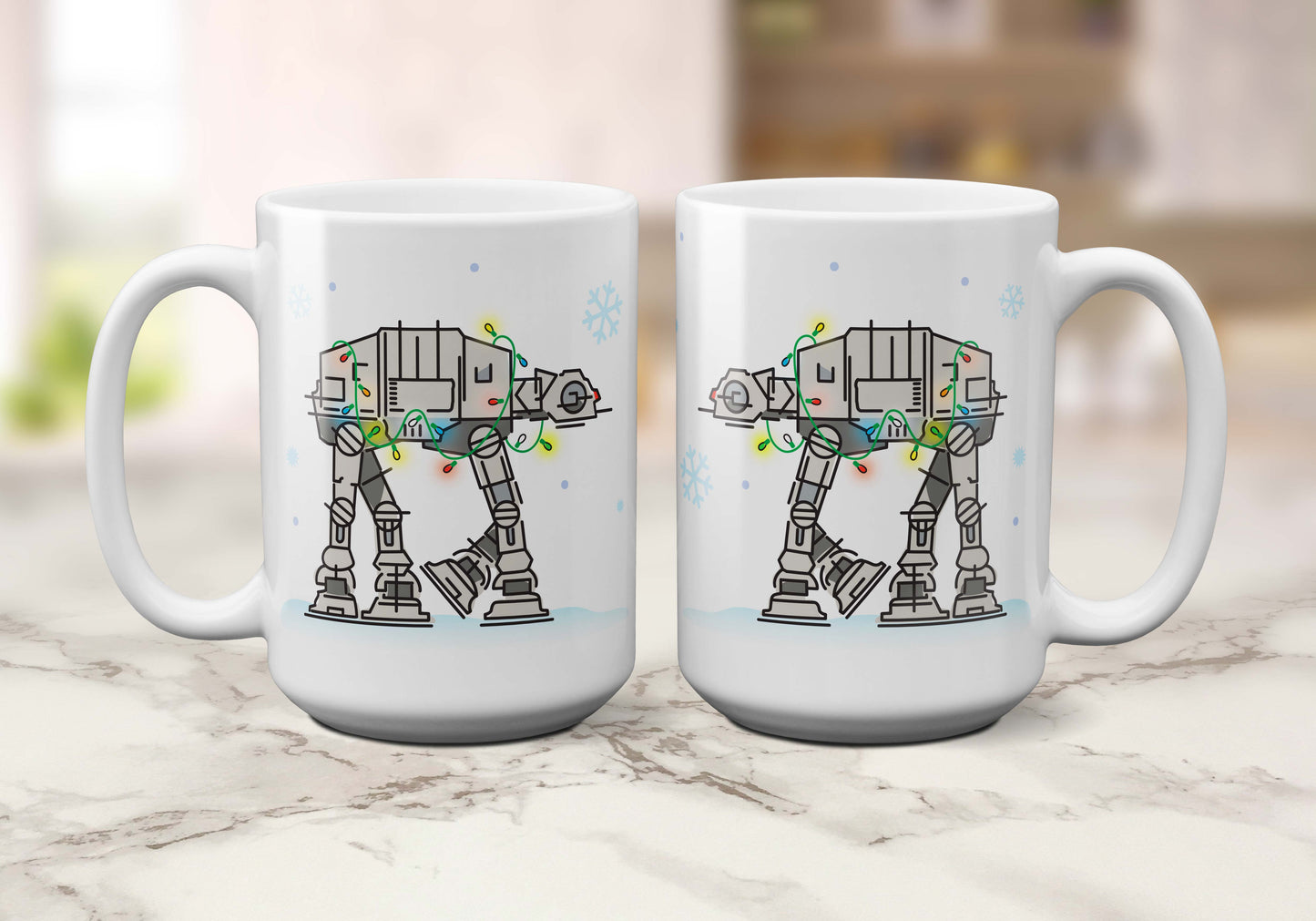 The Walker | 15oz Holiday Coffee Mug - A. B. Newton and Company