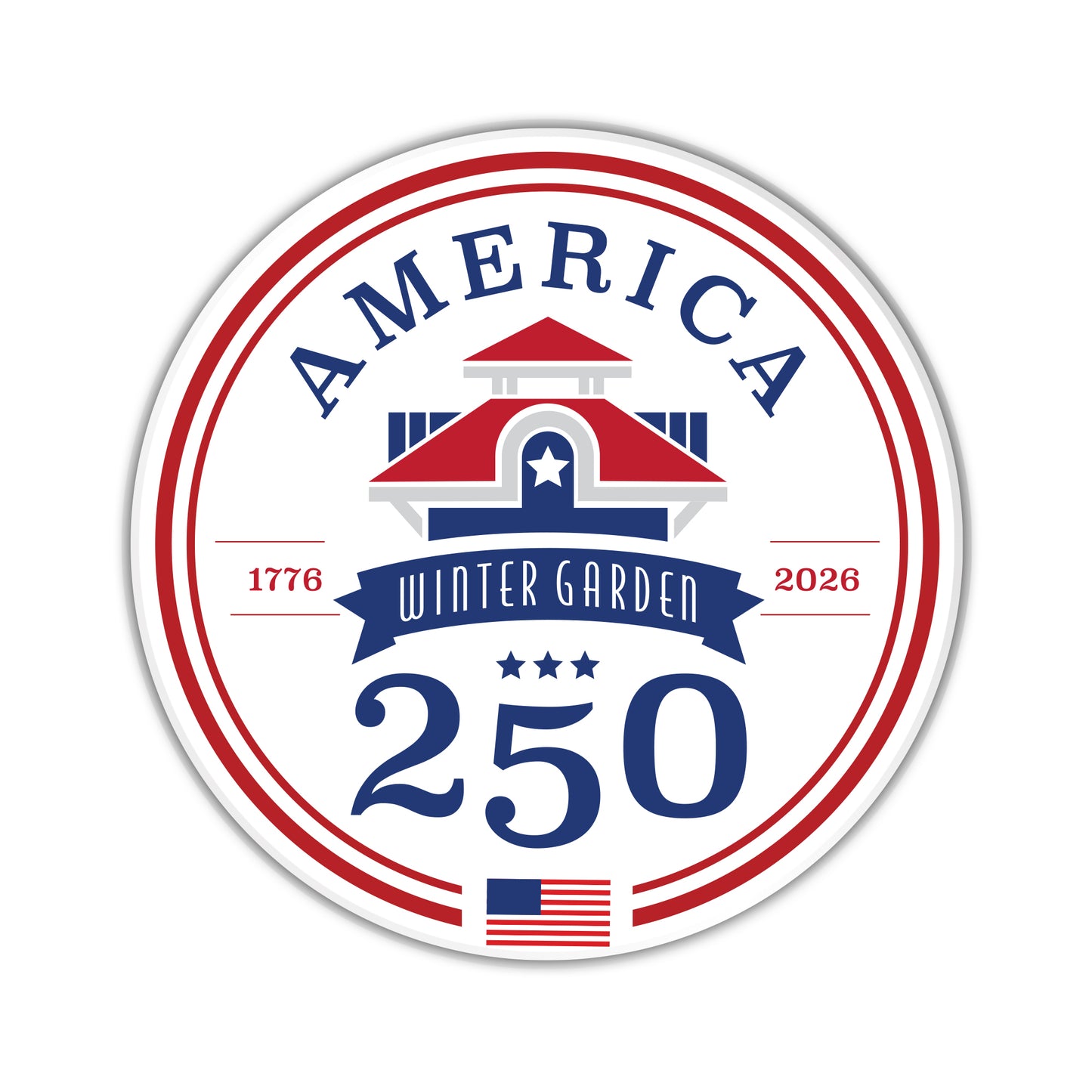 America 250th Inspired Magnet