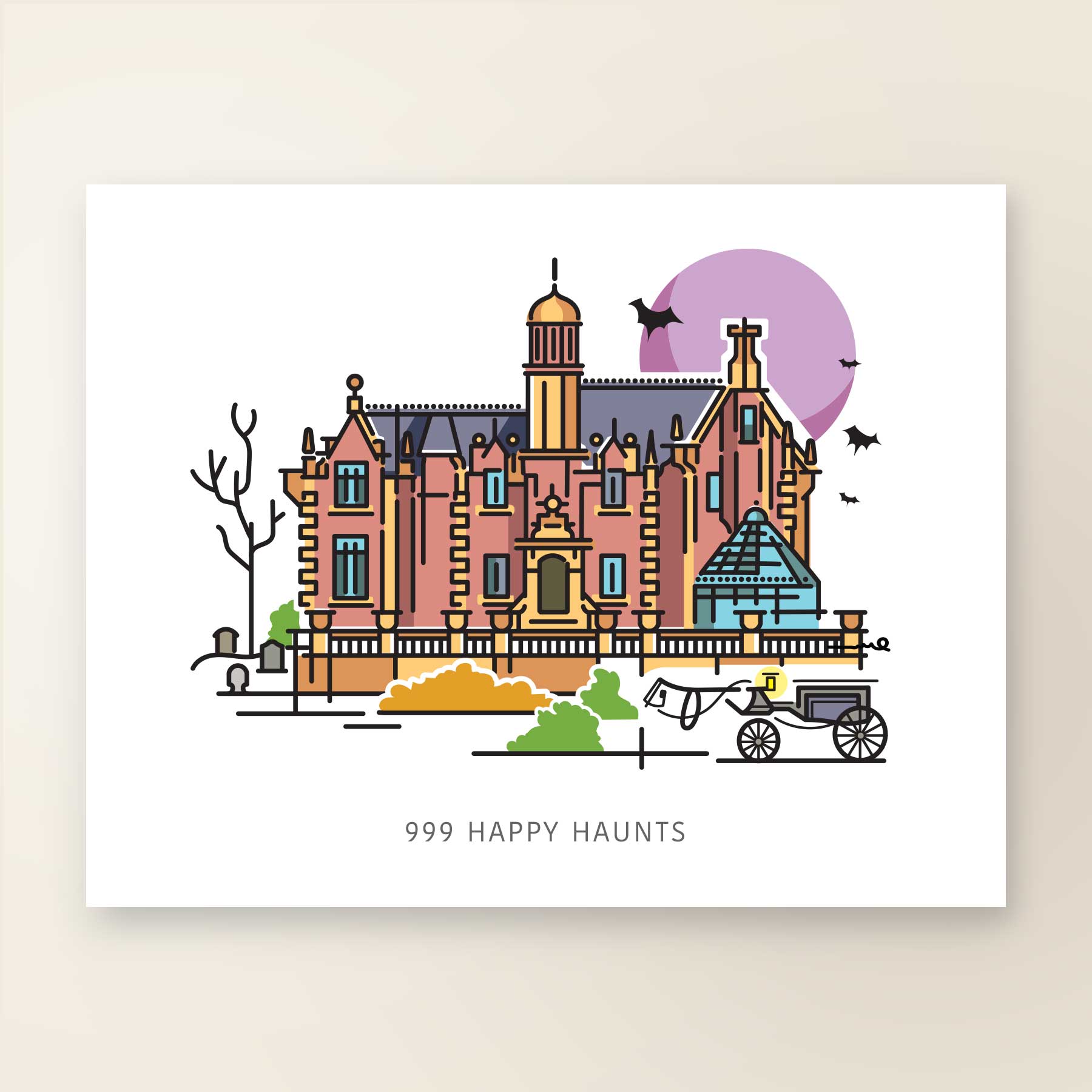 999 Happy Haunts | Theme Park Series - A. B. Newton and Company
