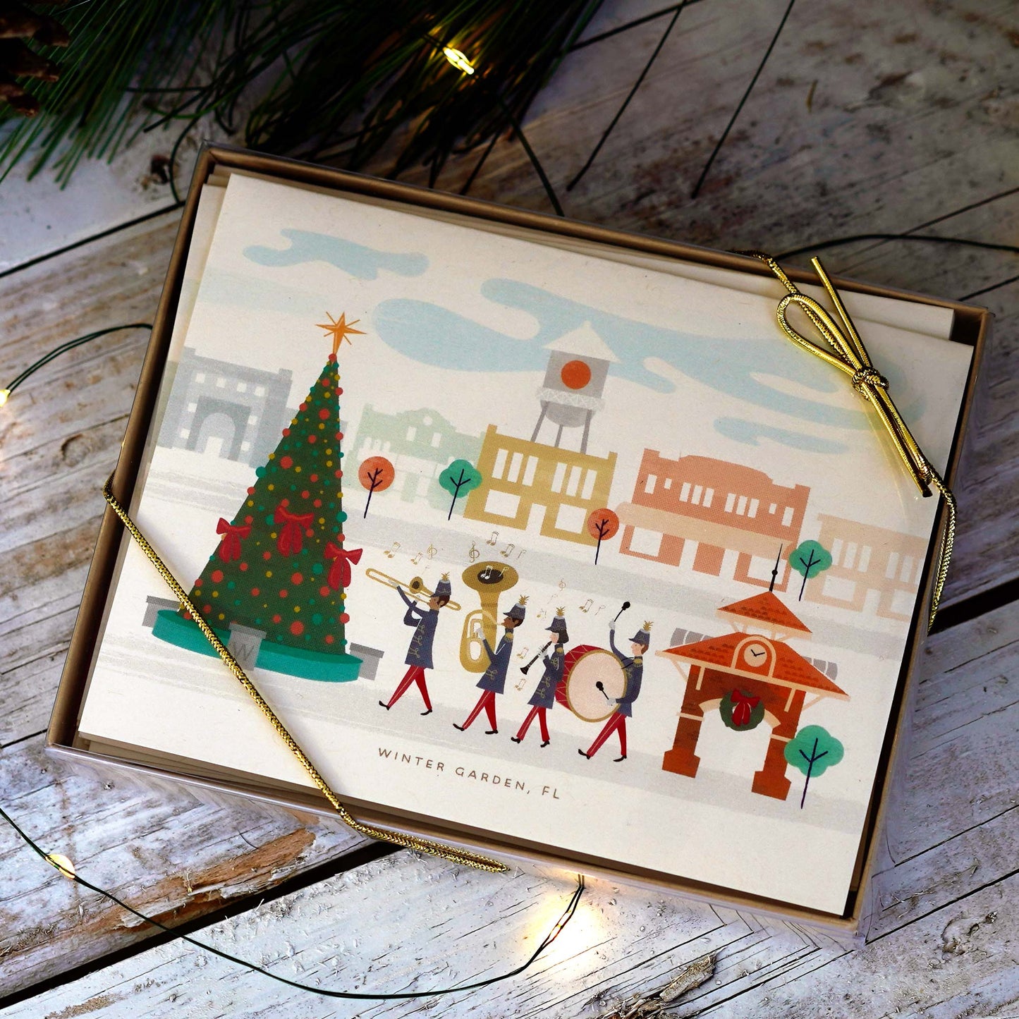 Winter Garden Christmas Cheer Holiday Cards | Christmas Cards - A. B. Newton and Company