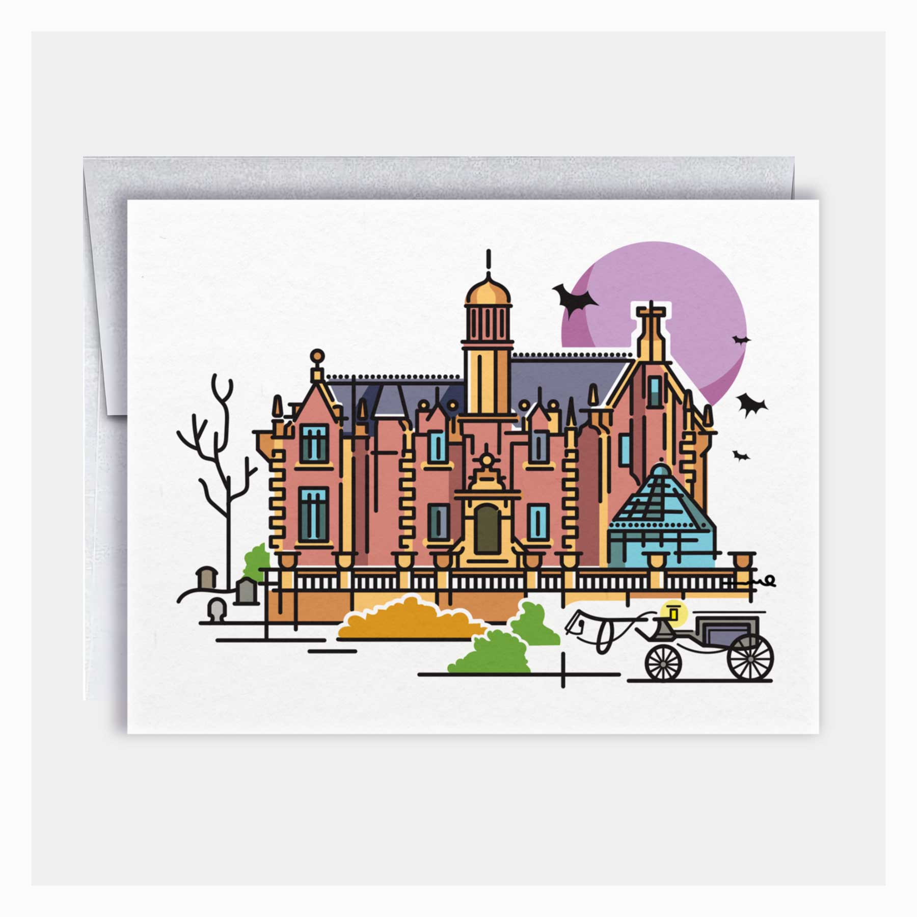 Happy Haunts| Fall Greeting Card - A. B. Newton and Company