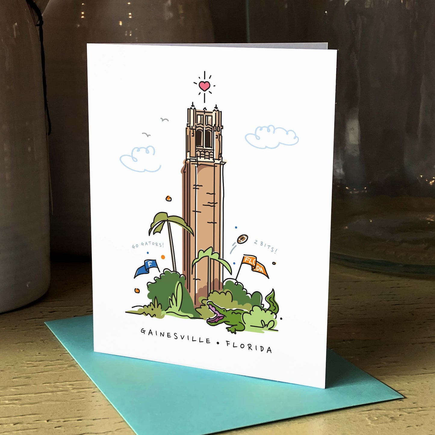 Century Tower | Collegiate Series | Greeting Card - A. B. Newton and Company