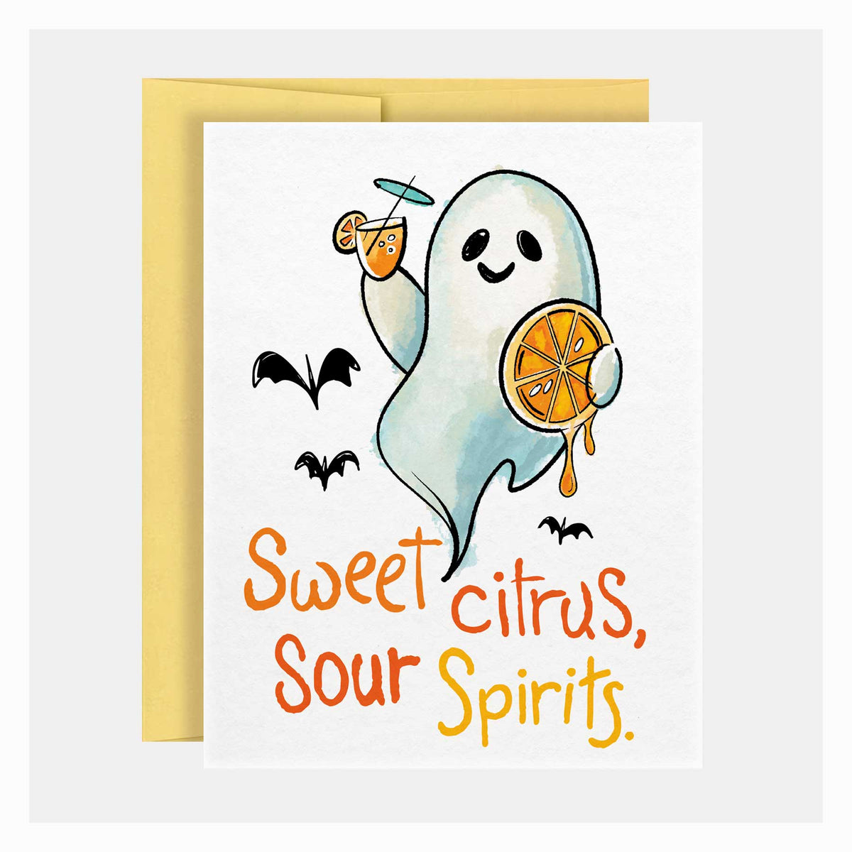Citrus & Spirits | Halloween Greeting Card