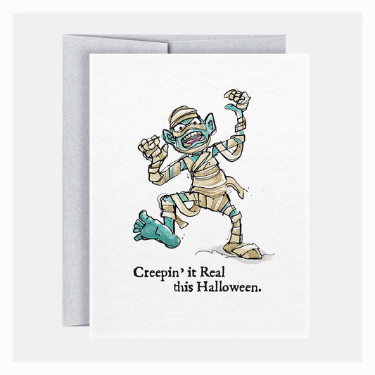 Creepin' it real | Fall Greeting Card - A. B. Newton and Company