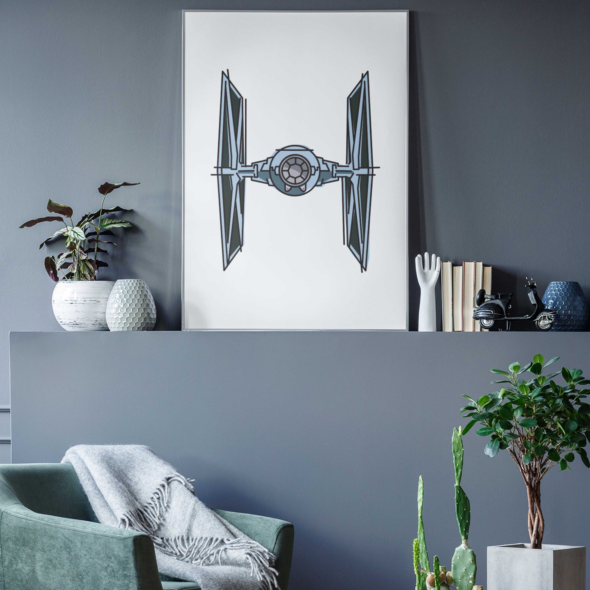 The T Fighter | Galaxy Collection | Theme Park Series - A. B. Newton and Company