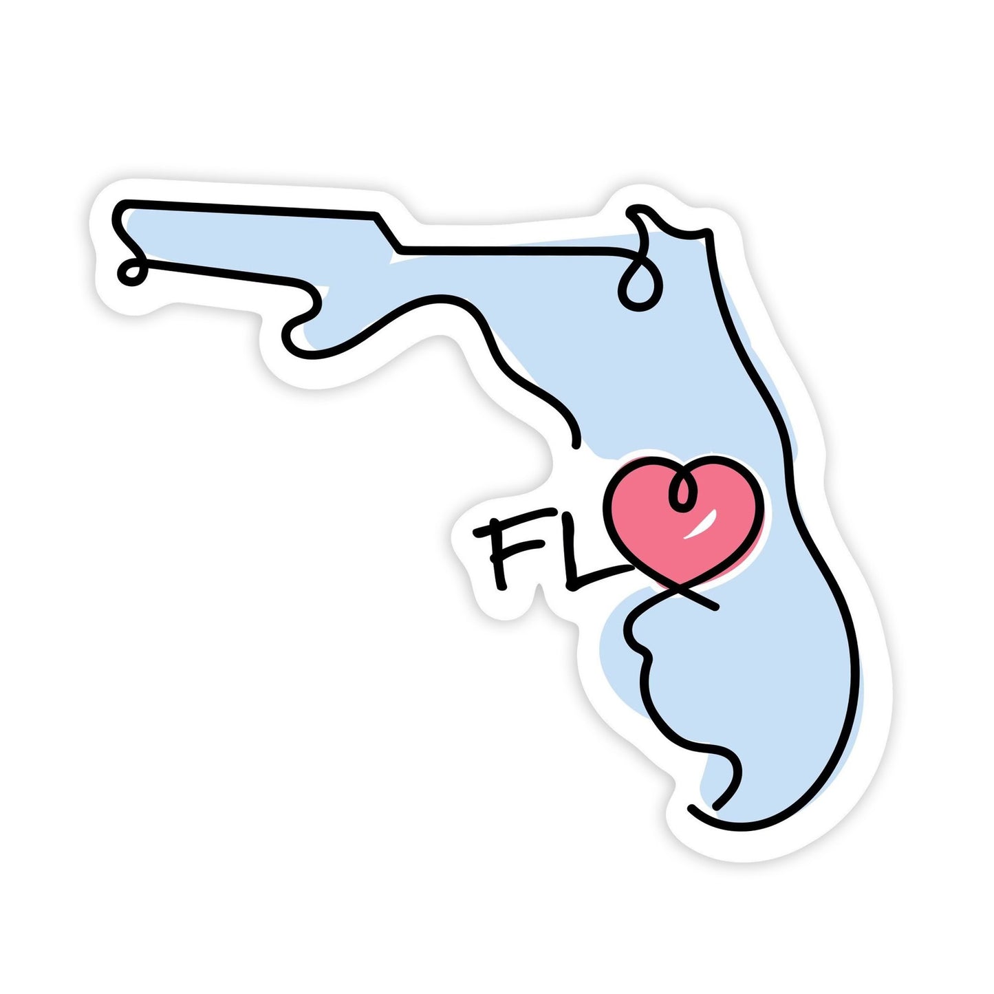 Florida State Love | A Florida Inspired Sticker