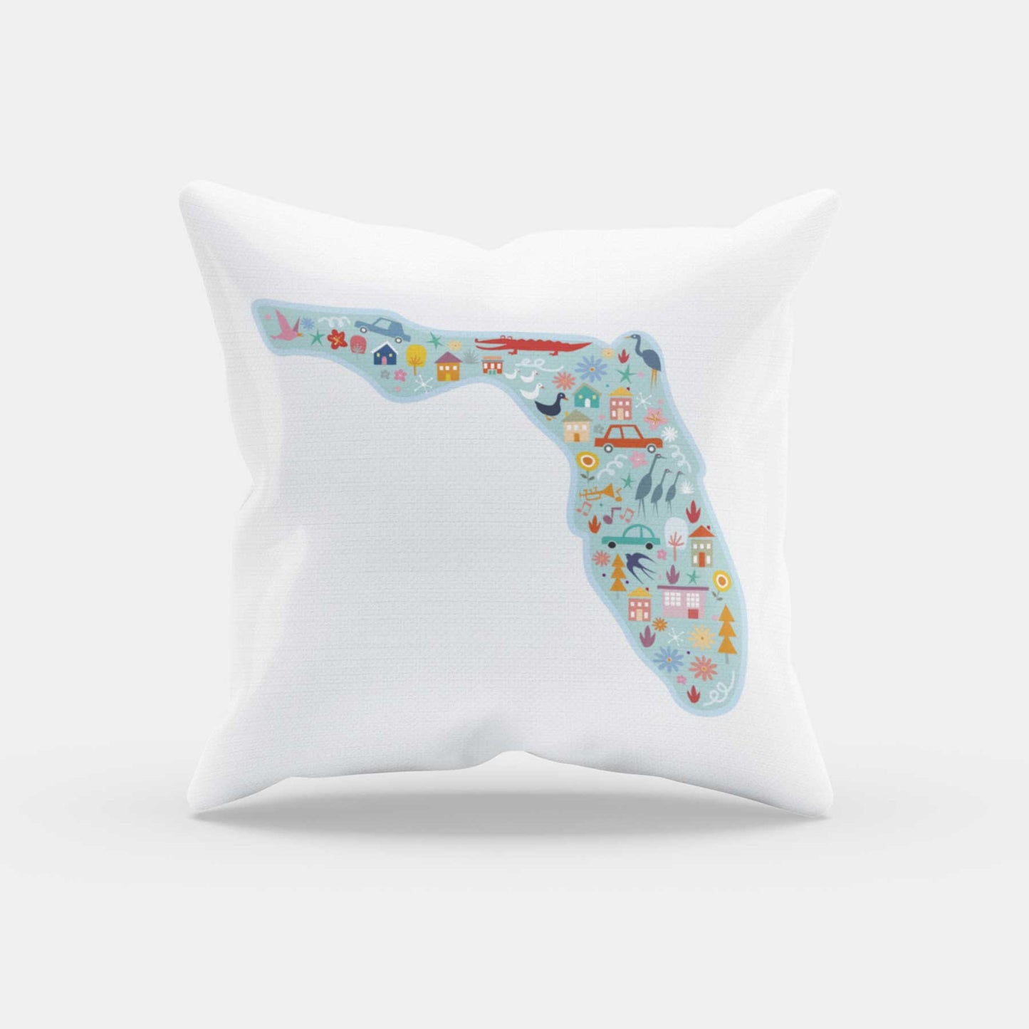 Whimsy Florida State | Throw Pillow