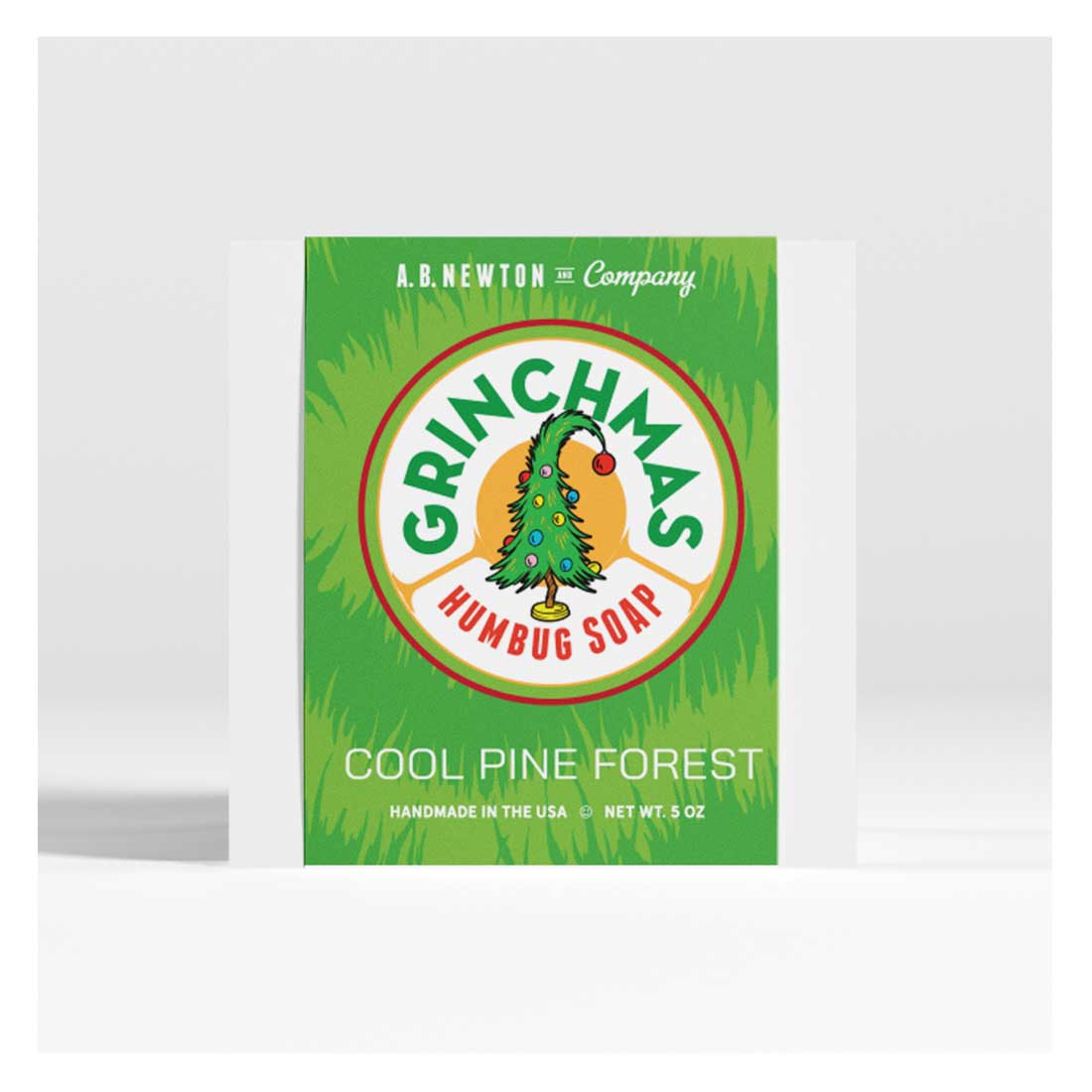 Grinchmas Vegan Solid Shampoo Camping Soap Bar | Handmade Premium Vegan Soap