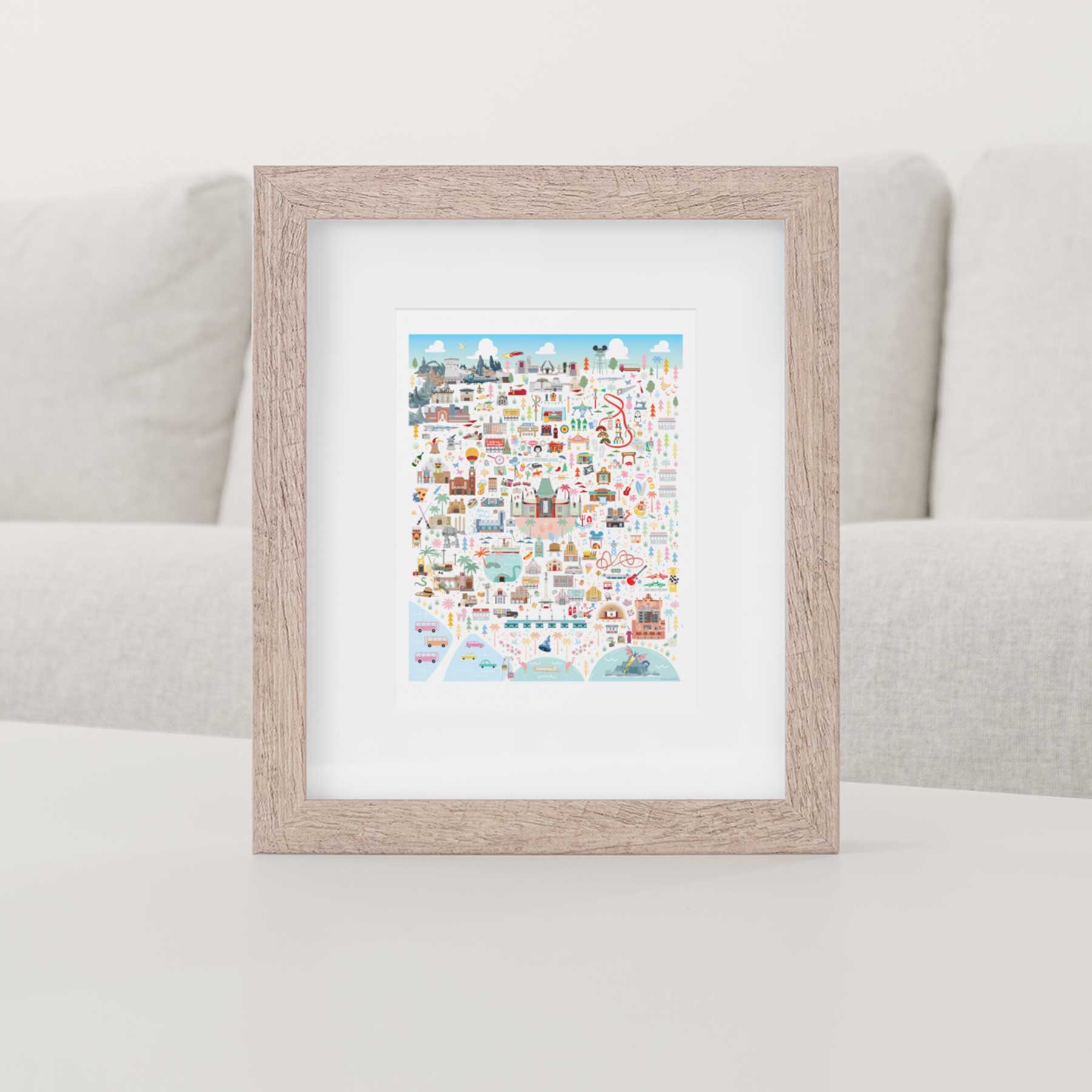 The Studio Print | Orlando Florida | Theme Park Series - A. B. Newton and Company