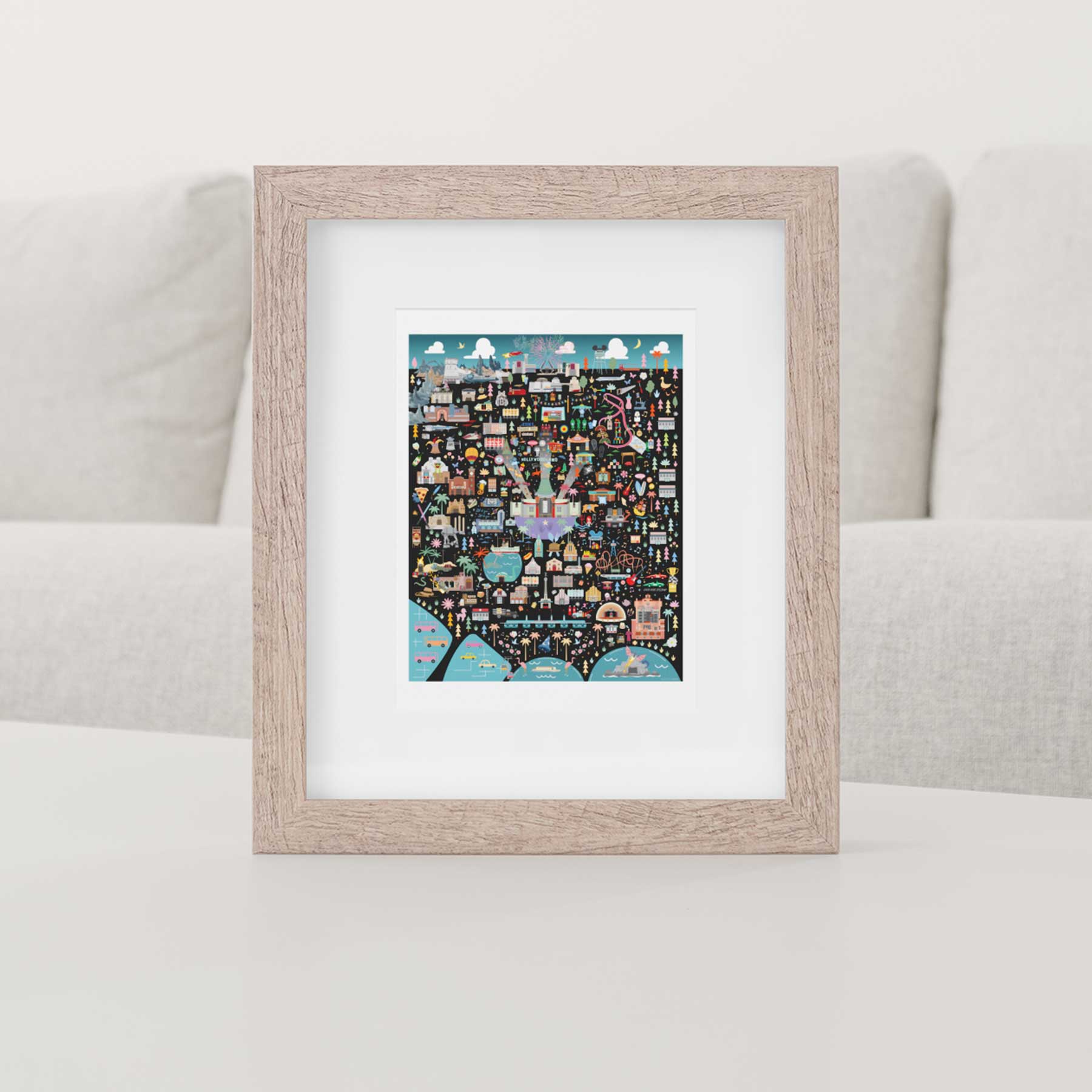 The Studio Print | Orlando Florida | Theme Park Series - A. B. Newton and Company