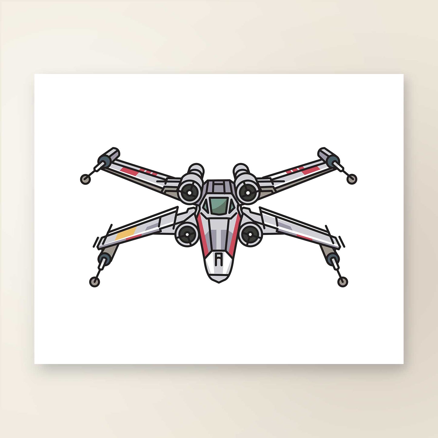 The X Fighter | Galaxy Collection | Theme Park Series - A. B. Newton and Company