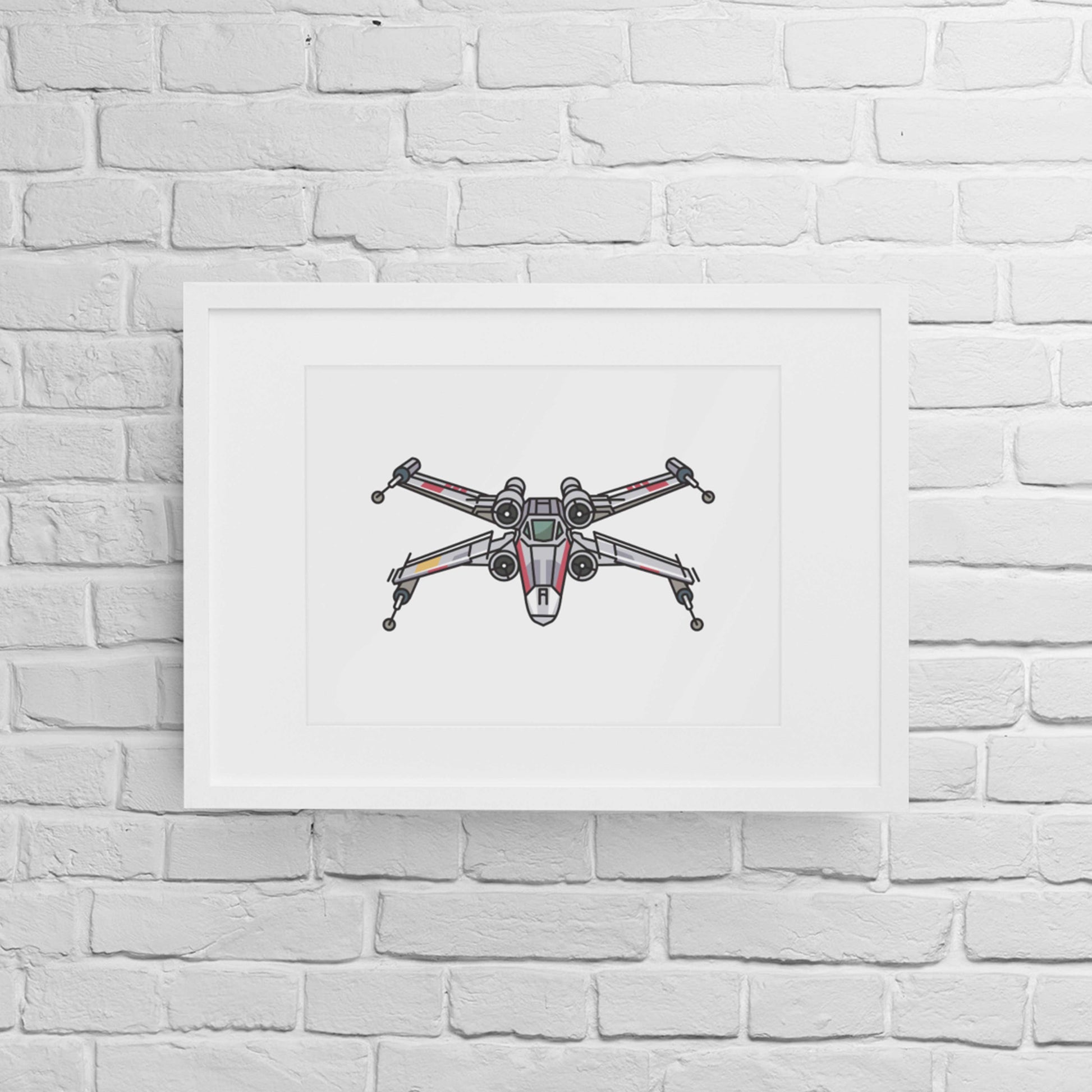 The X Fighter | Galaxy Collection | Theme Park Series - A. B. Newton and Company