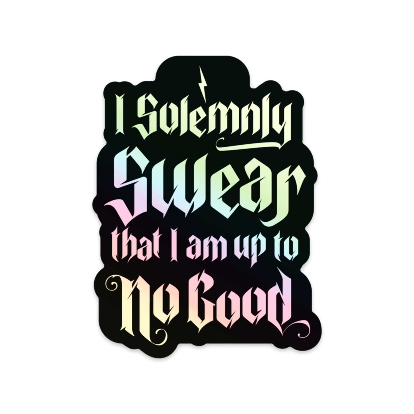 Holographic I Solemnly Swear | Wizard World | Theme Park Series