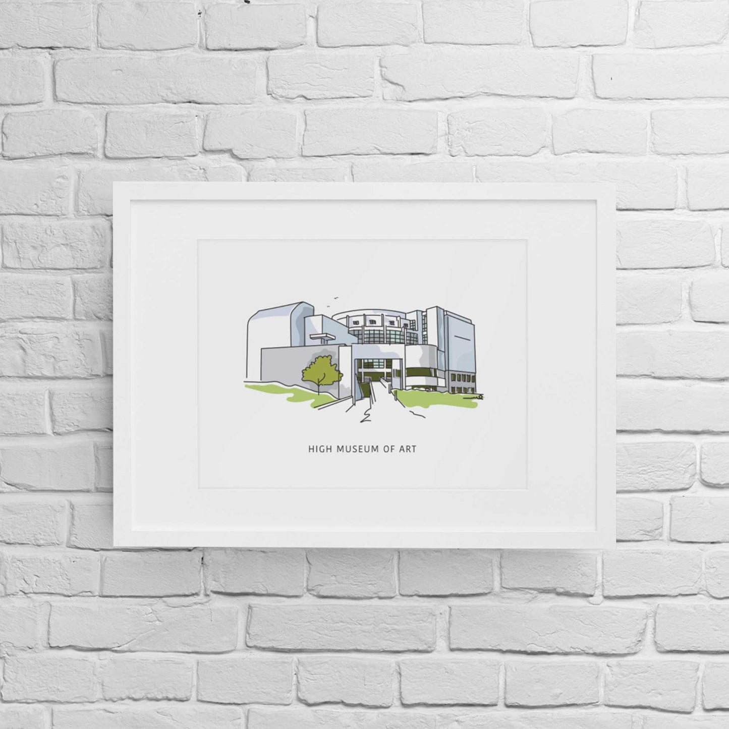 High Museum of Art | Atlanta Landmark Series
