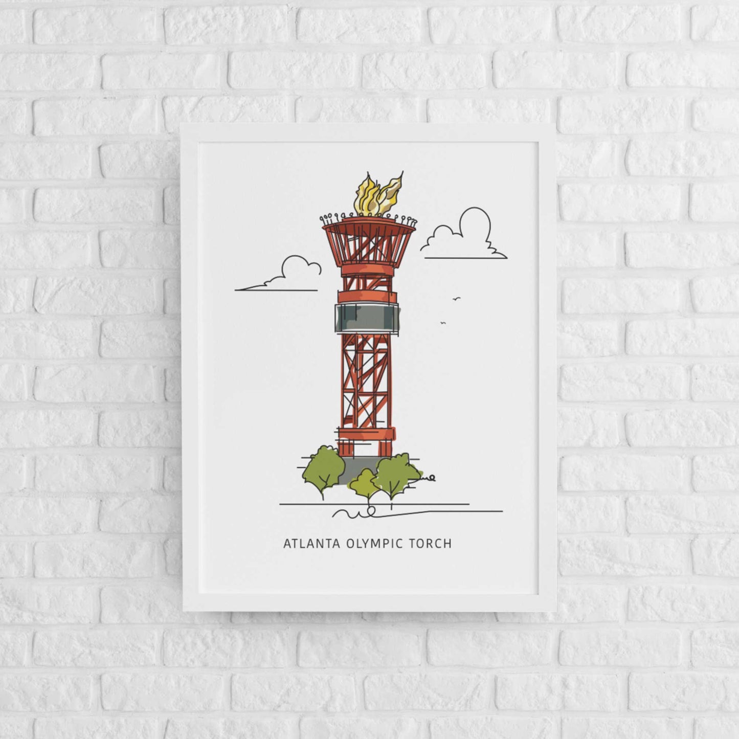 Olympic Torch | Atlanta Landmark Series