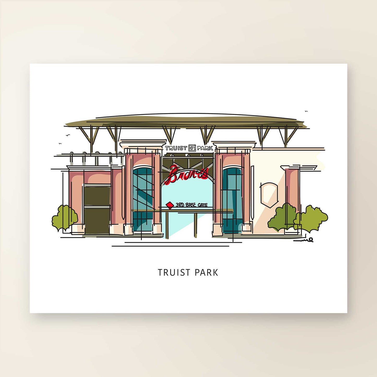 Truist Park | Atlanta Landmark Series