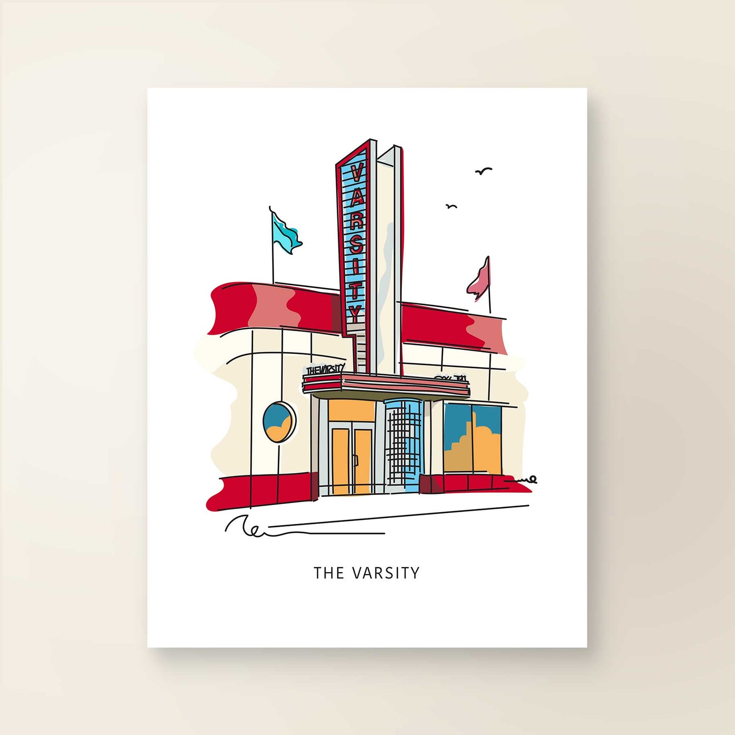 The Varsity | Atlanta Landmark Series - A. B. Newton and Company