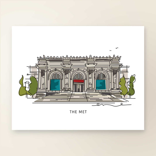 The Metropolitan Museum | NYC Landmark Series - A. B. Newton and Company