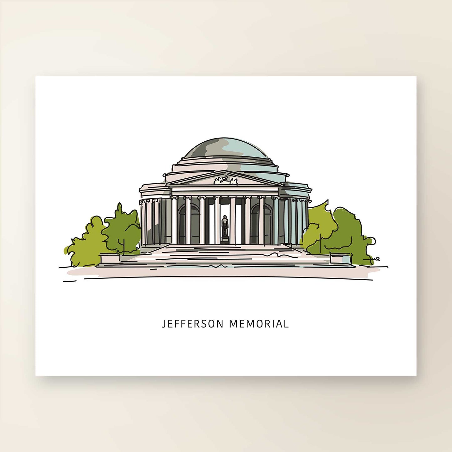 Jefferson Memorial | Washington D.C. Landmark Series