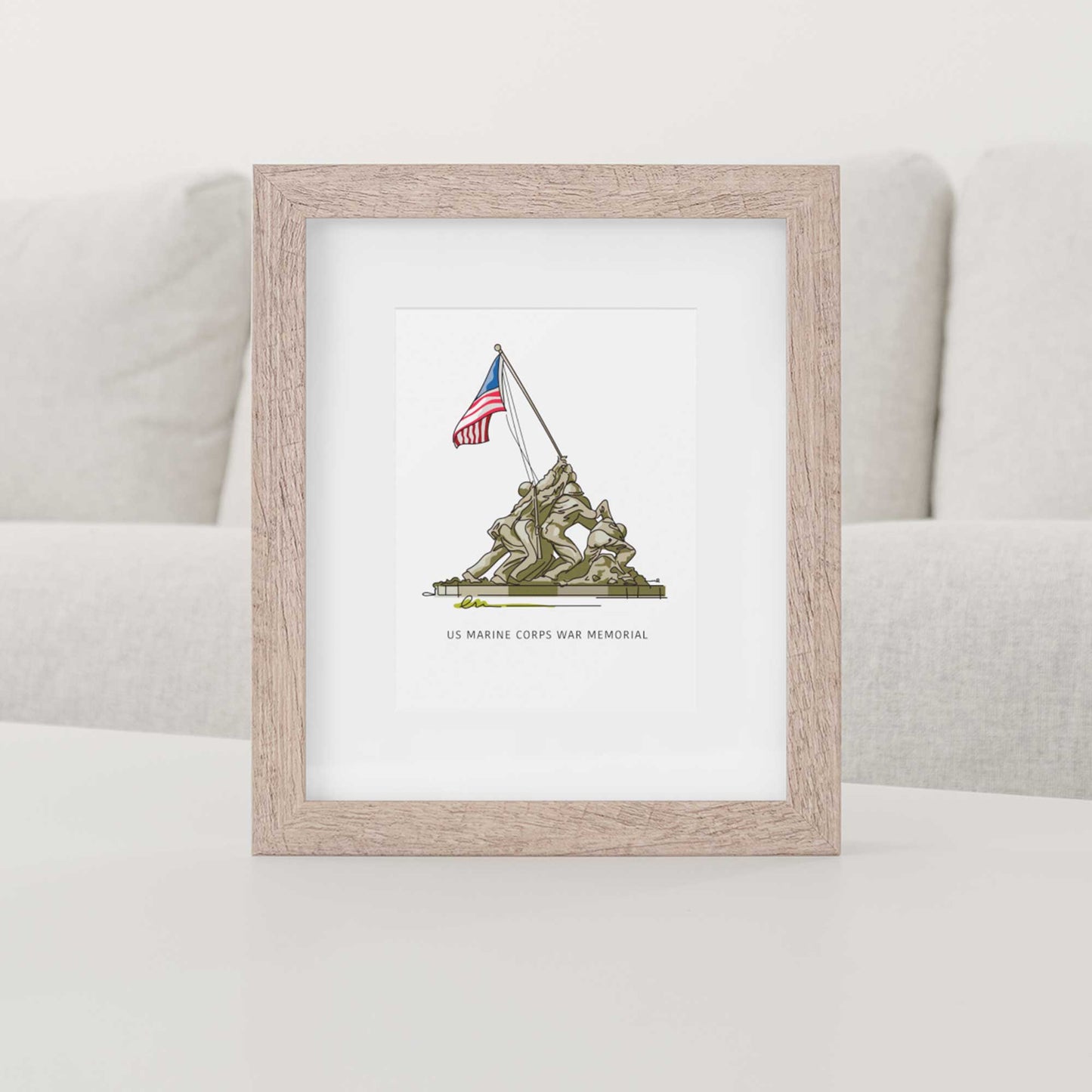 Marine Corps War Memorial | Washington D.C. Landmark Series