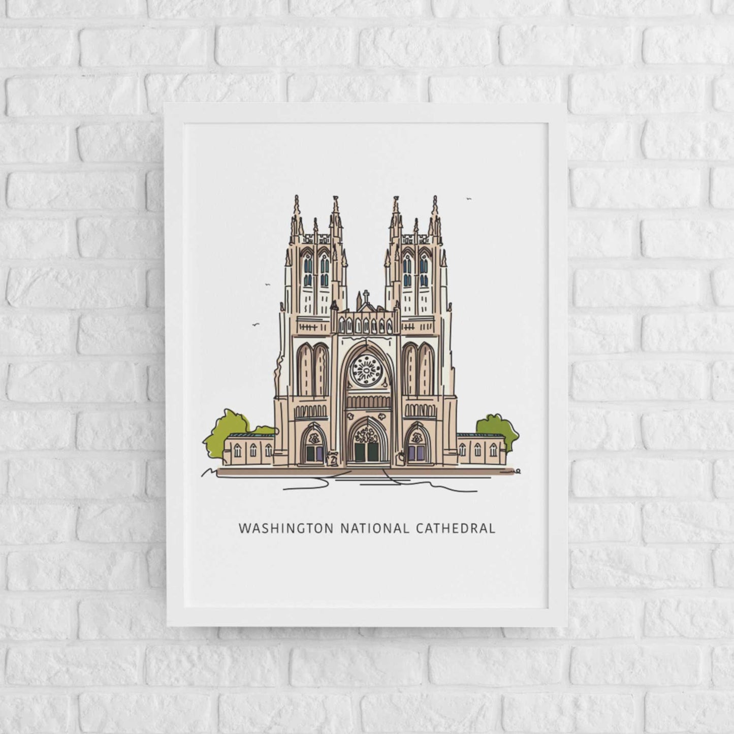 National Cathedral | Washington D.C. Landmark Series - A. B. Newton and Company