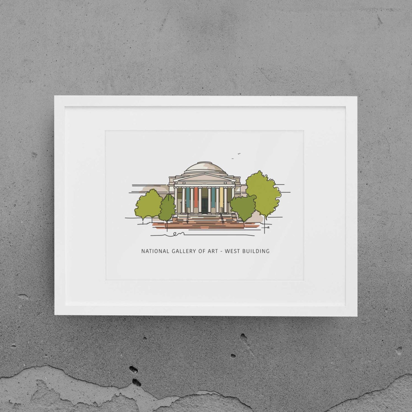 National Gallery Of Art - West Building | Washington D.C. Landmark Series