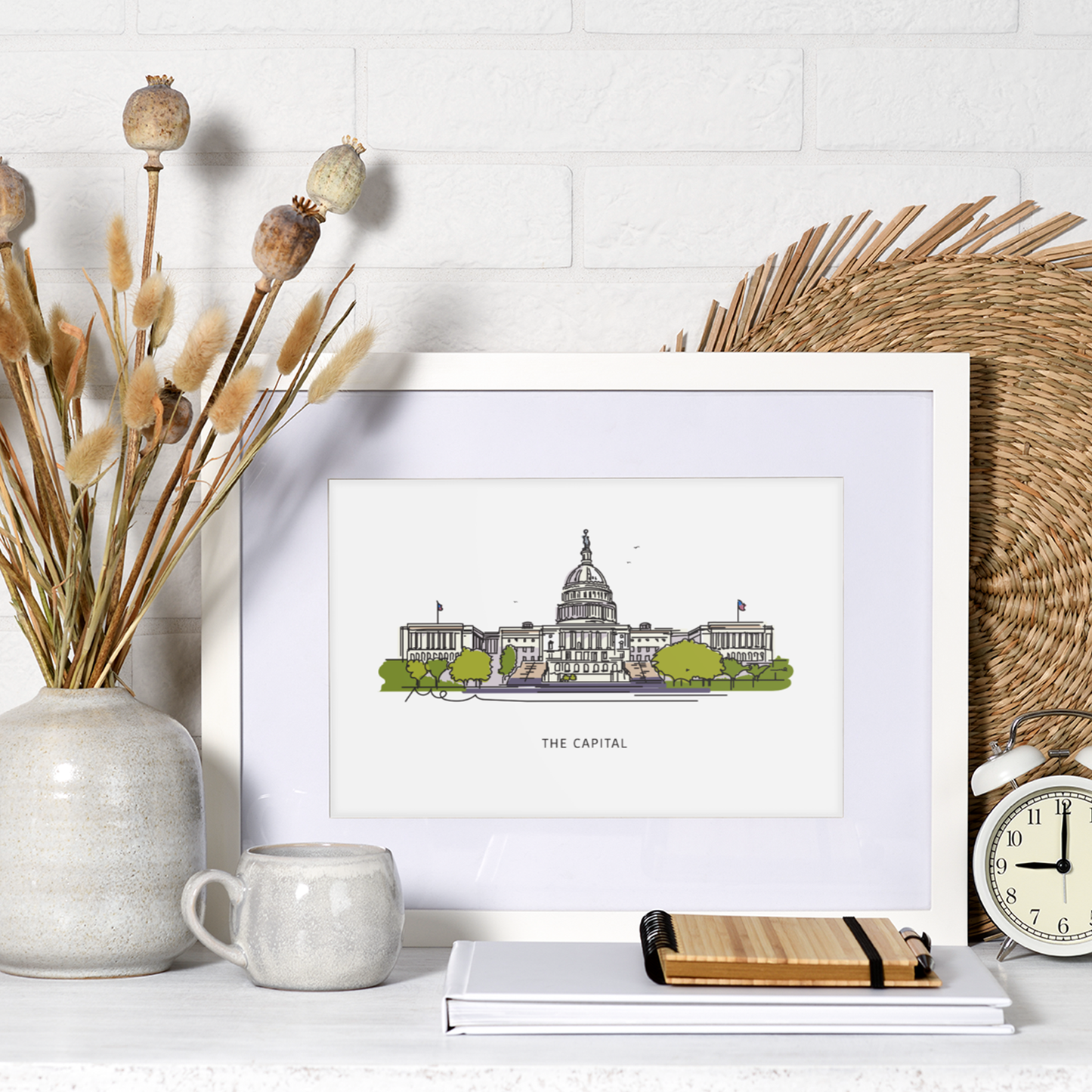 The Capital | Washington D.C. Landmark Series - A. B. Newton and Company