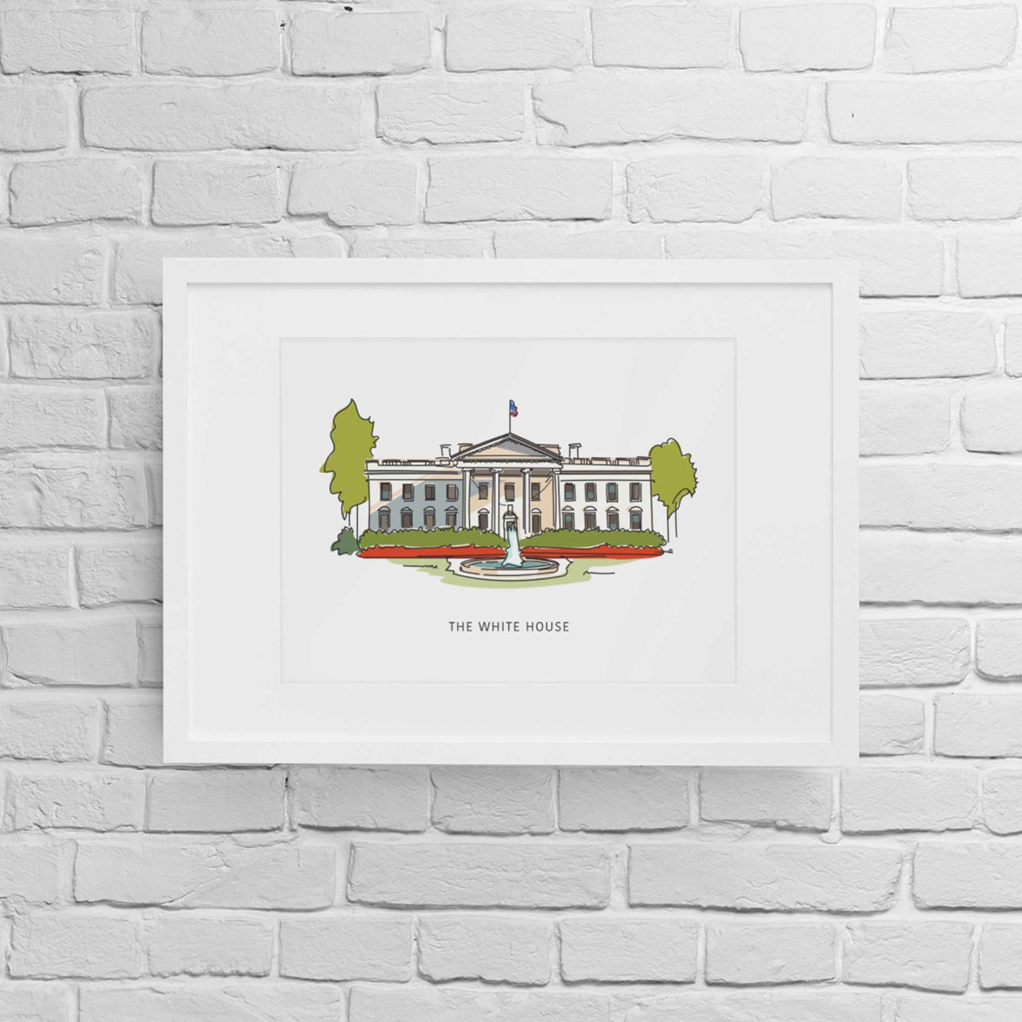 White House | Washington D.C. Landmark Series - A. B. Newton and Company