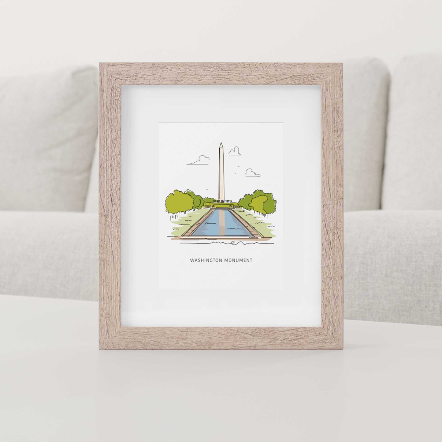 Washington Monument | Washington D.C. Landmark Series - A. B. Newton and Company