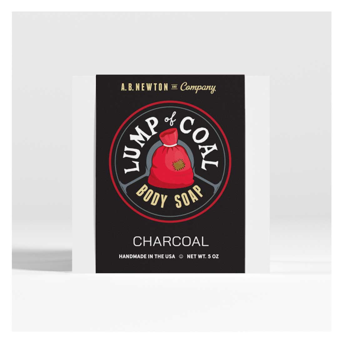 Lump of Coal Holiday Bar of Soap | Handmade Premium Vegan Soap