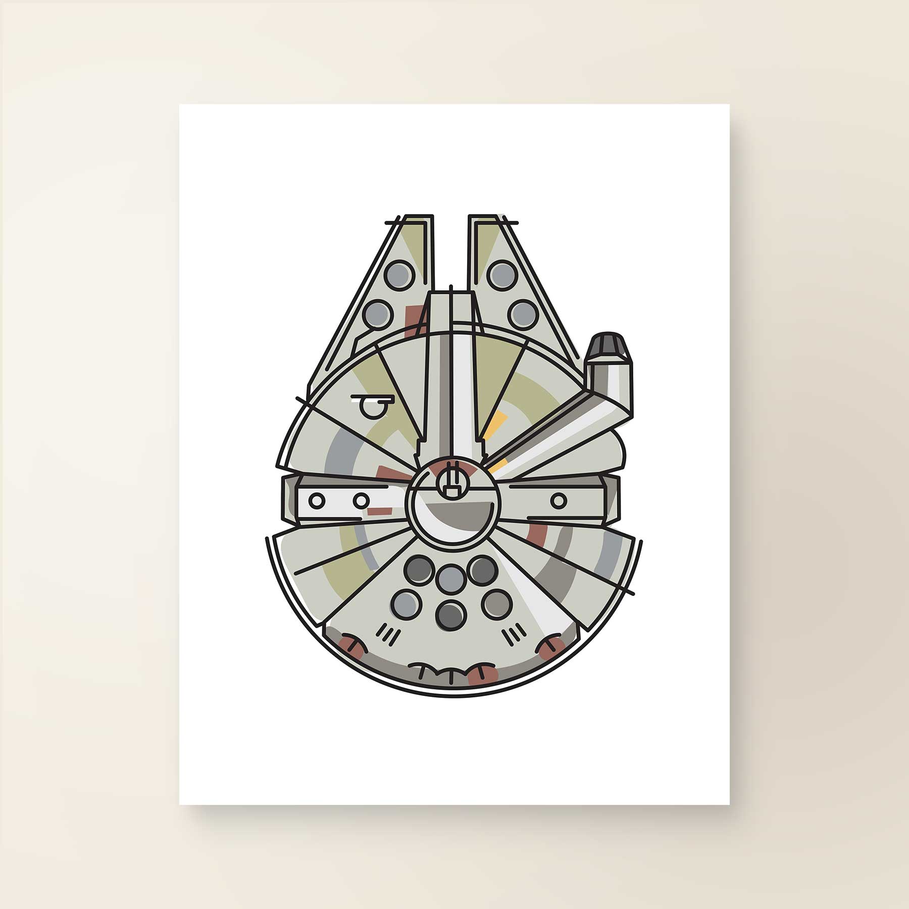 The Falcon | Galaxy Collection | Theme Park Series - A. B. Newton and Company