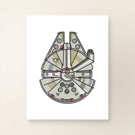 The Falcon | Galaxy Collection | Theme Park Series - A. B. Newton and Company