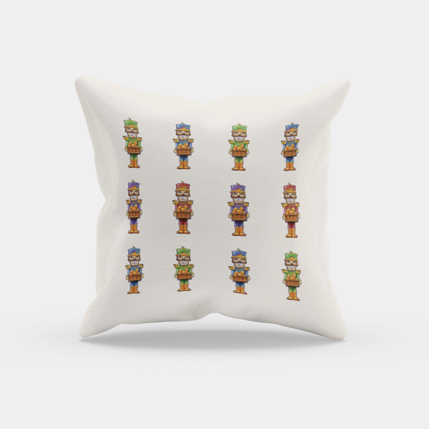 Florida Nutcrackers | Christmas Throw Pillow - A. B. Newton and Company