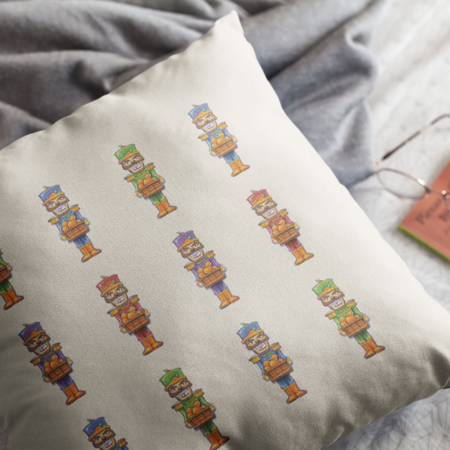 Florida Nutcrackers | Christmas Throw Pillow - A. B. Newton and Company