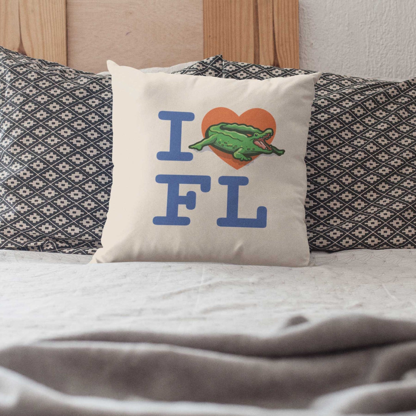 I Heart Florida Gators | Throw Pillow