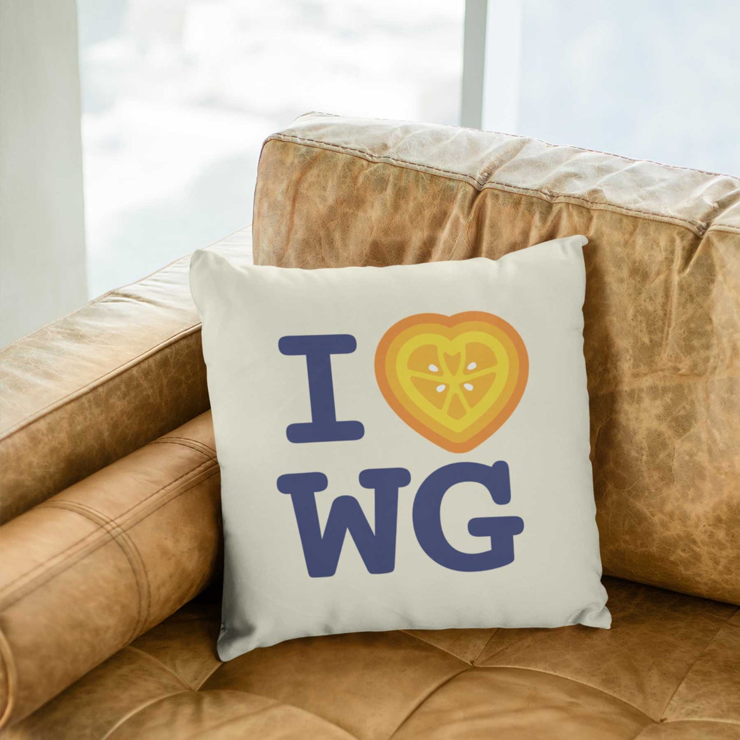 I Heart Winter Garden | Throw Pillow