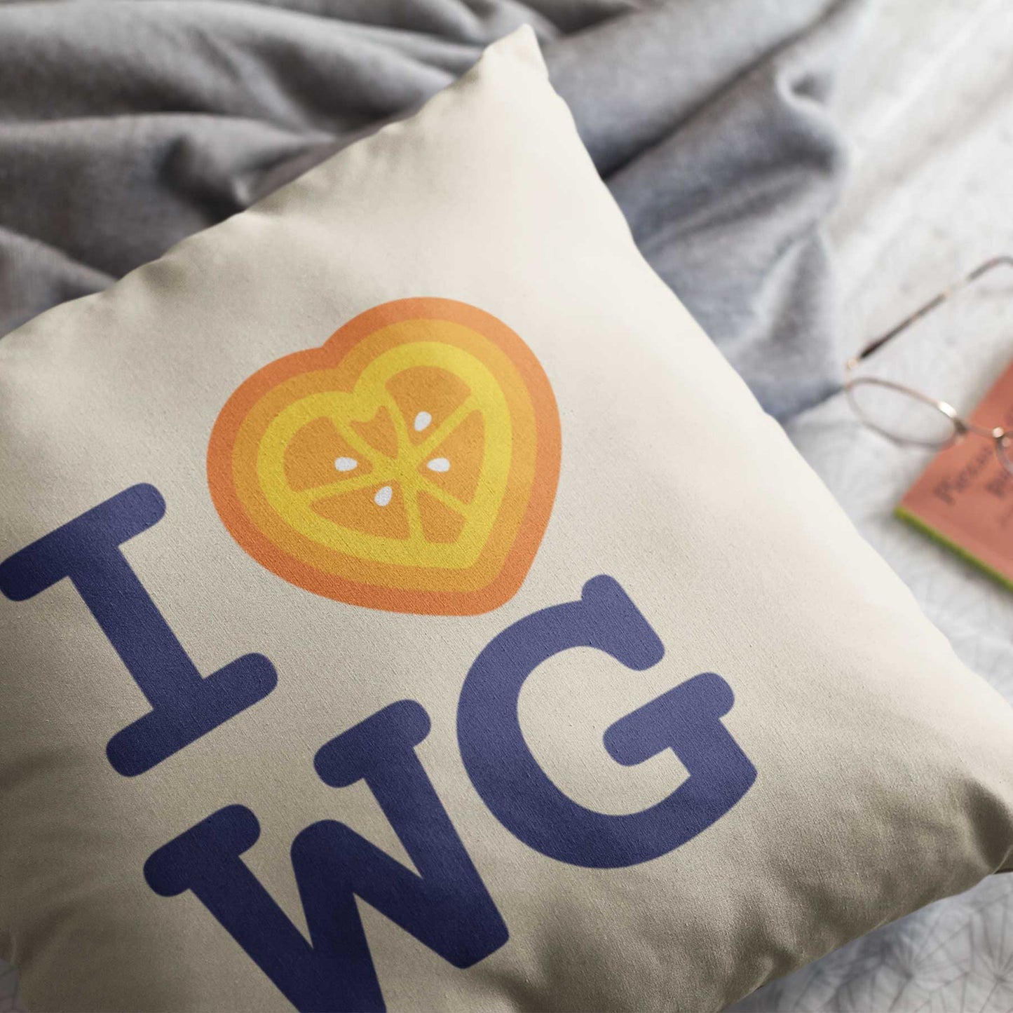 I Heart Winter Garden | Throw Pillow