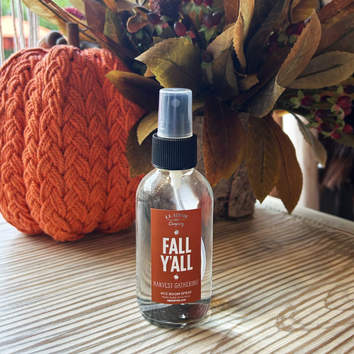 Fall Y'all | 4oz Room Spray - A. B. Newton and Company