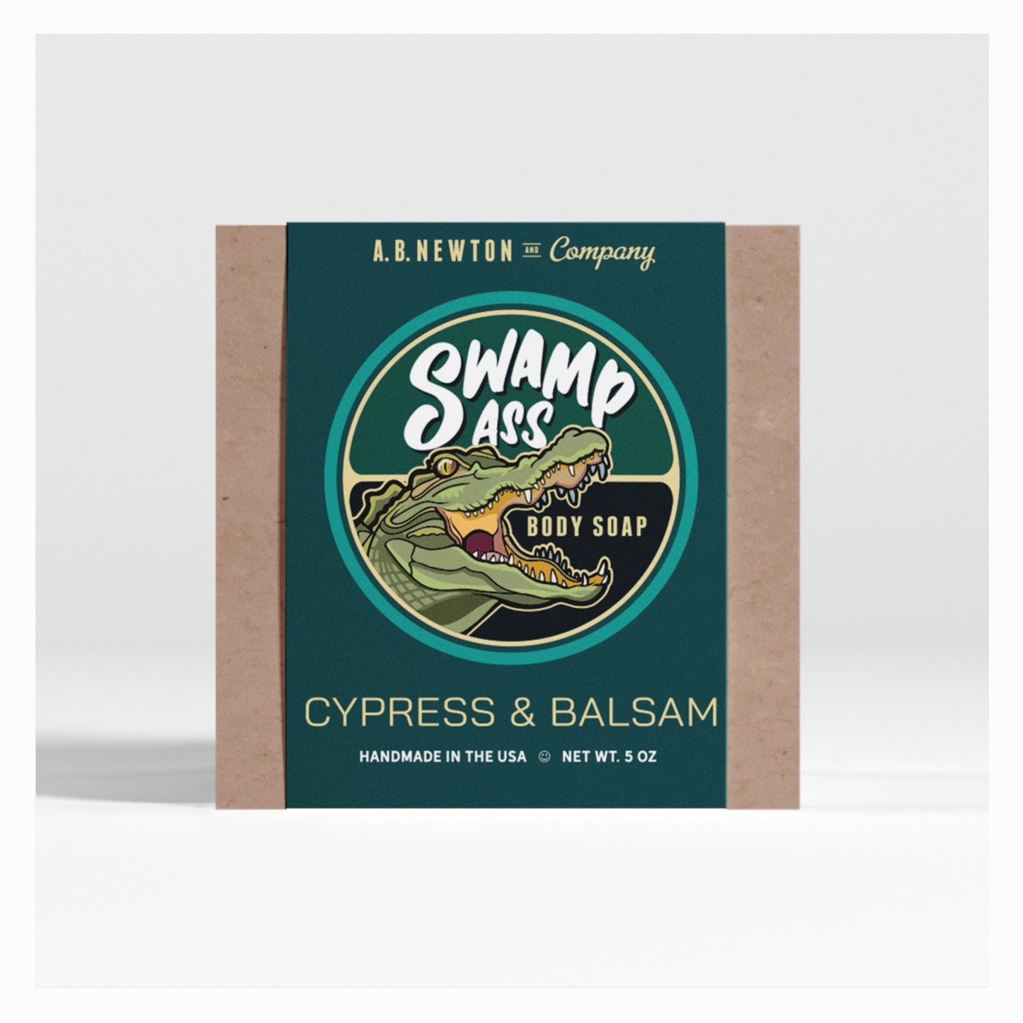 Original Swamp Ass All Natural Handmade Premium Vegan Soap - A. B. Newton and Company