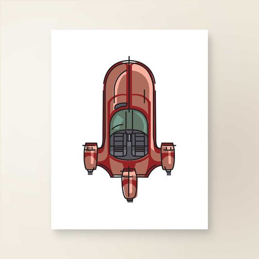 The Speedster | Galaxy Collection | Theme Park Series - A. B. Newton and Company