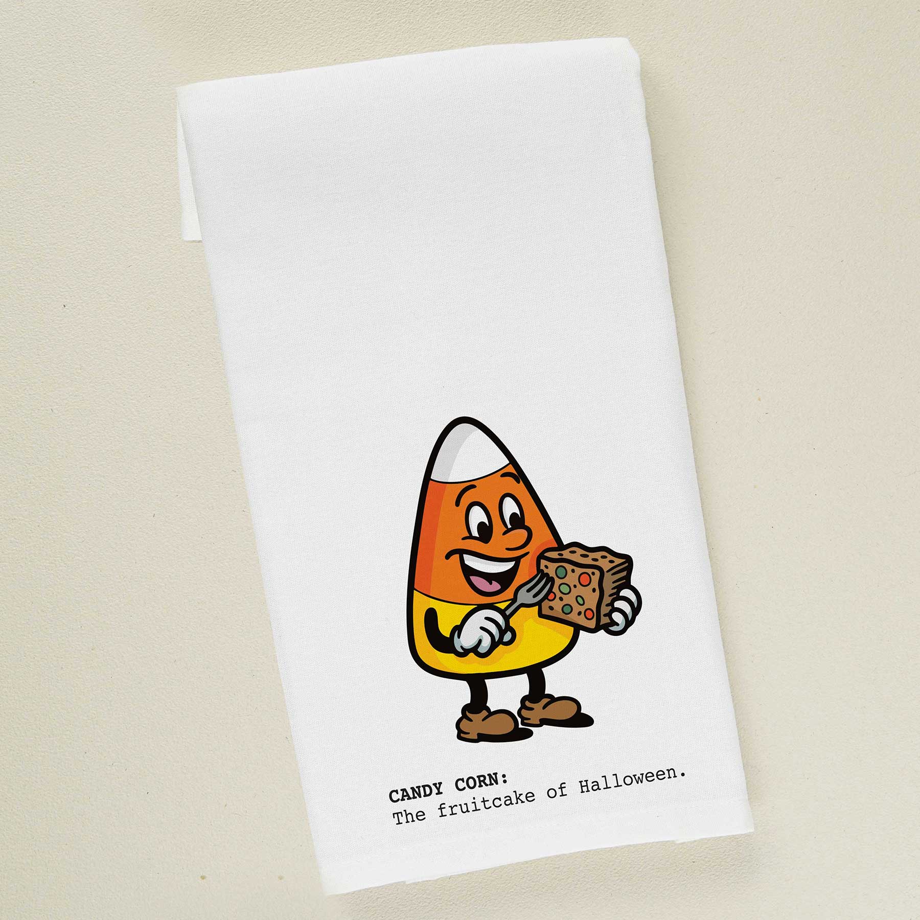 Halloween Fruitcake | Tea Towel - A. B. Newton and Company